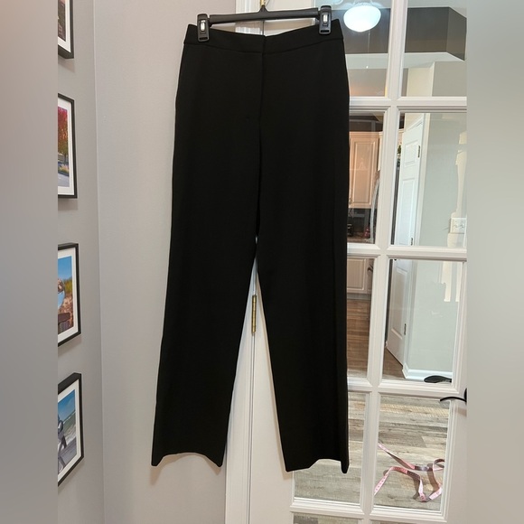 MM Lafleur Black straight leg pants 0P EUC - Picture 2 of 7